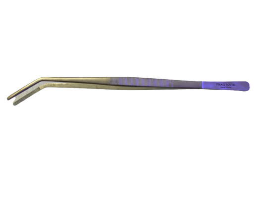 Tweezers 12 Inch (30cm)Bent Tip